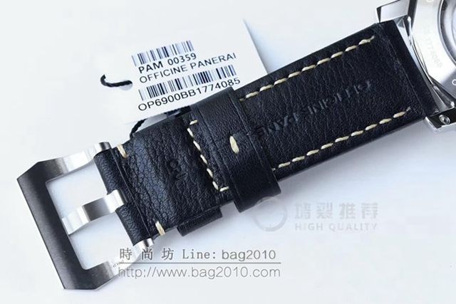 Panerai手錶 沛納海359 沛納海高端男表 超級夜光 沛納海機械男士腕表  hds1293